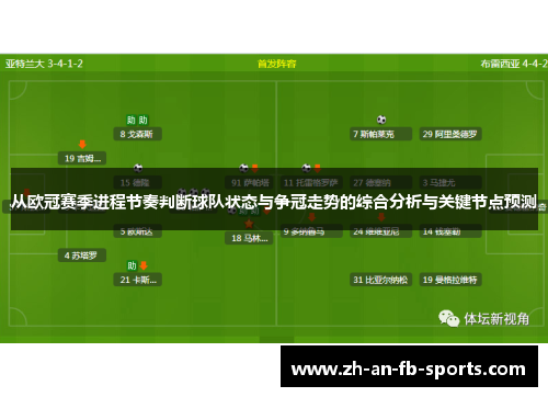 从欧冠赛季进程节奏判断球队状态与争冠走势的综合分析与关键节点预测